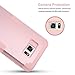 Galaxy Note 5 Case, BENTOBEN Samsung Galaxy Note 5 Case 3-in-1 Hybrid Shockproof Anti Scratch Polycarbonate Hard Covers for Upper and Bottom Soft Silicone for Interior Cover, Rose Gold/Rose Gold