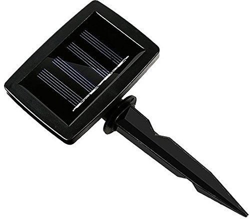 image for GPCT Solar Powered Night Bulb String Light (Auto On/Off, Solar Panel w