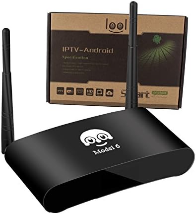 Arabic IPTV Model 6 HDTV Streaming Media Player 350 Channels + 2 Years