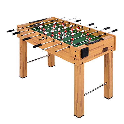 Goplus 48" Foosball Table, EasyAssemble Soccer Game Table w/Cup Holder