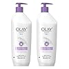 Olay Quench Shimmer Body Lotion, 20.2 fl oz (Pack of 2) Packaging May Vary