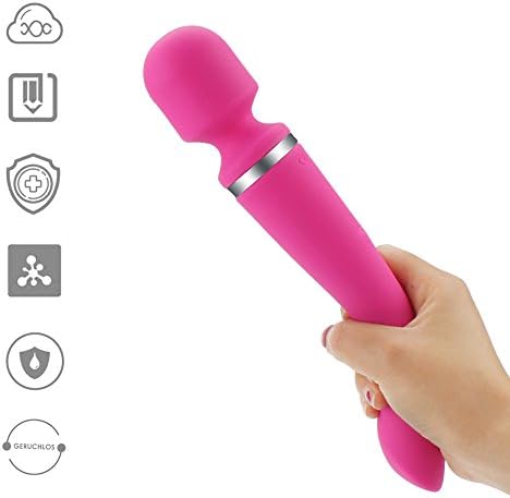 Magic Waterproof Back Massager: Cordless Electric Massager Handheld Massager with all Silicone Head