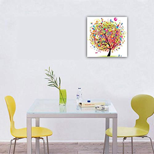 image for JAGETRADE Colorful Tree DIY 5D Full Drill Diamond Painting Embroidery 