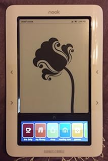 Barnes And Noble Nook Ebook Reader Wifi Only Black White