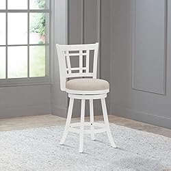 Hillsdale Fairfox Swivel Stool with Rectangular