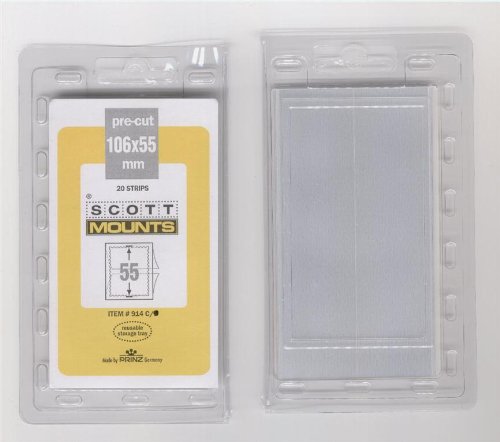Scott or Prinz 106X55 CLEAR Stamp Mounts SCOTT # 914C