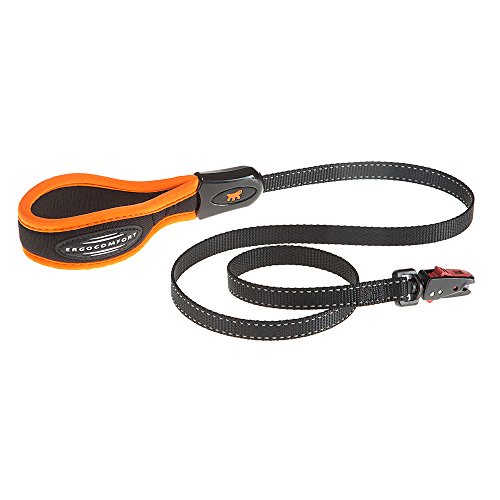Guia de Nylon para CĂŁes Ferplast, 15 mm x 120 cm, Laranja