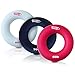3-in-1 Hand Strengthener Grip Rings Round-Comfortable To Use-Increase Your Hand Finger Wrist Forearm Grip Strength For Athletes Rock Climbing Musicians Stress Relief & Injury Rehabilitation(60-80LB)