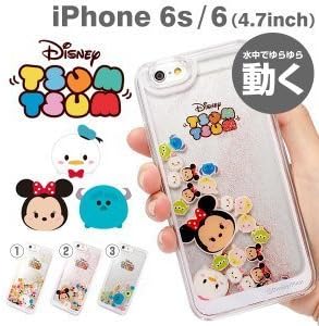Amazon Iphone6 6s ケース ディズニー ツムツム ぷかぷか キラキラ シルバー サリー マイク ジャック ケース カバー 通販