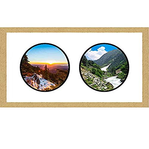 Frames by Mail multimat58812aam0114 Double Oval Opening