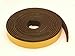 NEOPRENE RUBBER Self Adhesive Strip : 1" wide x 5/16" thick x 16 feet long