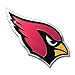 NFL Arizona Cardinals Die Cut Color Automobile Emblem