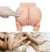 Pussy Ass Doll - 3D Realistic Silicone Vagina Anal Pussy Male Masturbator - LONOVE Lifelike Sex Doll for Men Masturbation Adult Toy (8.3 x 7.9 x 3.9 Inches)