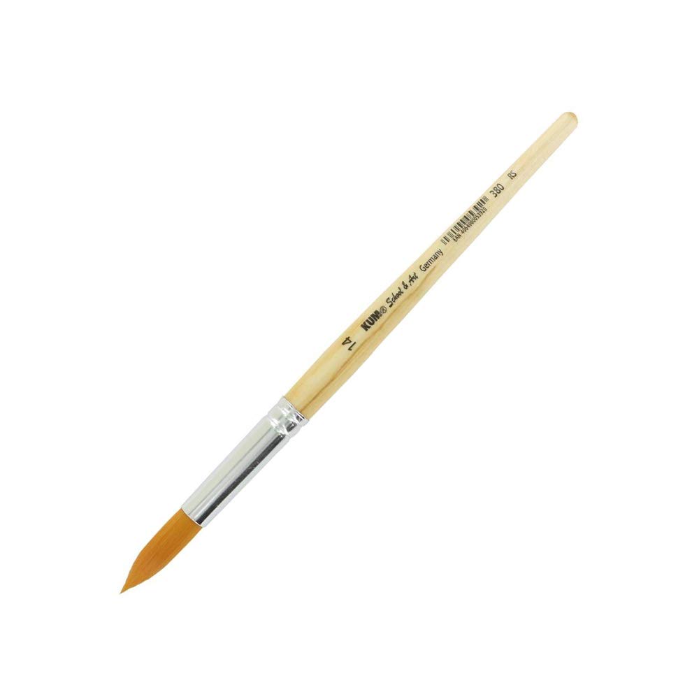 KUM 514.21.19 – Synthetic Brush Pointed, School & Art RS #14, Pack of 1