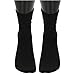 adidas Originals boys Kids-boy's/Girl's Trefoil Cushioned (6-pair) Crew Socks, Heather Grey/Black/White, Medium US