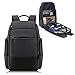 BOPai 36L Unisex Travel Backpack for Men 17 inch Laptop Backpack with USB Charging Port Flight Approved Carry on Backpack Grey