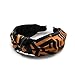 FF Headband | Fendi style inspired headband | Hair accessory | Brown and Black | Women Trend 2019 | Hair accessories | Hairband | Elastic band | Nylon
