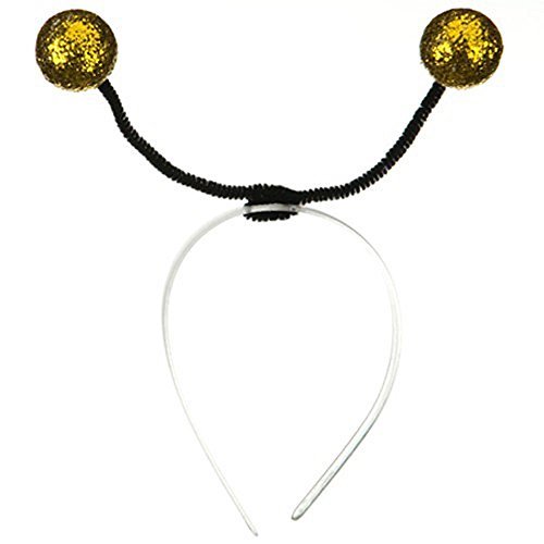 Gold Bumble Bee Antenna Headband by Jacobson Hat Company
