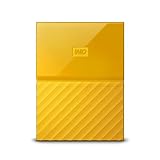 WD 1TB Yellow My Passport&nbsp; Portable External Hard Drive - USB 3.0 - WDBYNN0010BYL-WESN (Renewed)