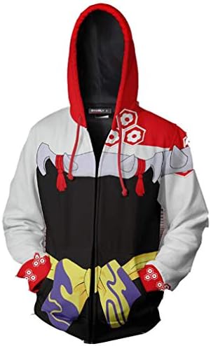 Ayazan Anime Gintama 3D Printed Hoodie Cosplay Sakata Gintoki Sweatshirt Jacket Costume