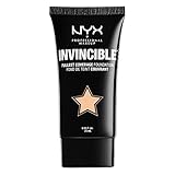 NYX Cosmetics Invincible Fullest Coverage Foundation, Fair, 0.85 Ounce