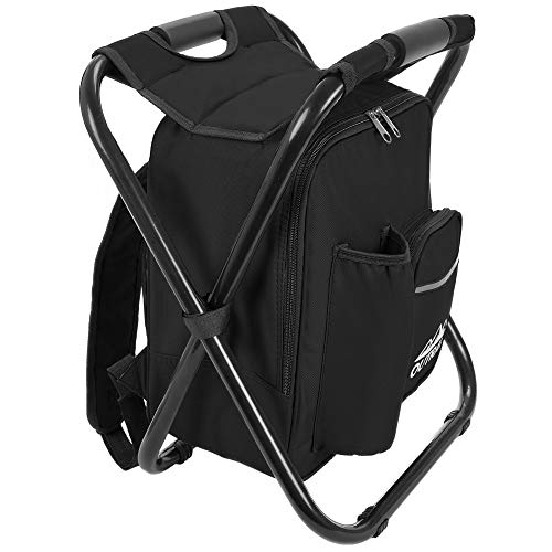 Outrav Backpack Cooler and Stool Collapsible Folding Camping Chair