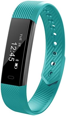 Fitness Tracker, Green Smart Sport Fitness Tracker with Waterproof Touch Screen for Step Distance Calories Sleep Pedometer Remote Camera Shoot