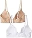 Vassarette Women's Convertible T-Shirt Bra 2 Pack 75760