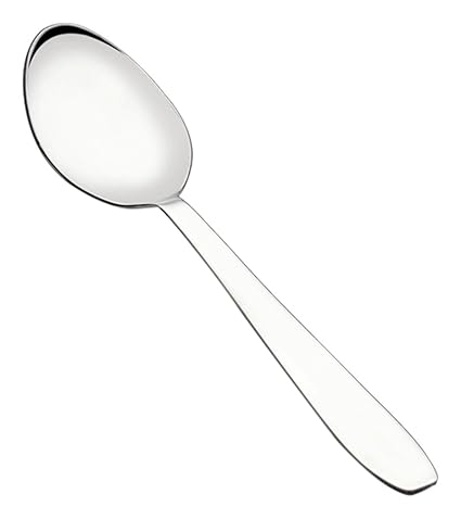 Bhalaria Oval Dessert Spoon Set, 17 cm, Set of 12
