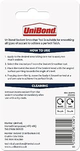 Unibond Sealant Finishing Tool - Silicone Smoothing Tool for Walls & Floors view 3