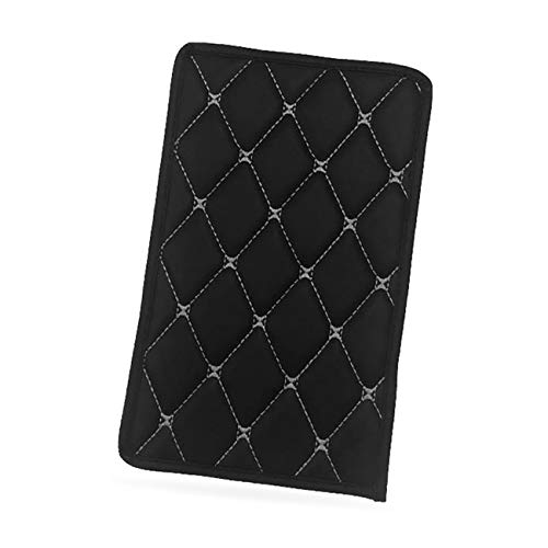 Uheng Car Center Console Cover, Universal Car Armrest Cover Protector, PU Leather Auto Arm Rest Cushion Pads, Fit for Most Vehicle, SUV, Truck Car Accessories