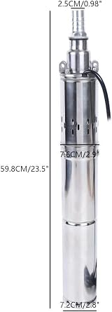 Fetcoi 24V 370W DC Solar Deep Well Submersible Screw Pump Max 65m Head 1.8m³/h view 2