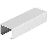 EverTrack Track Connector, for EverTrack Curtain Track, Anodized Silver | Connect, Extend and Align EverTrack Ceiling-Mounted Curtain Track Sections, 1 Connector