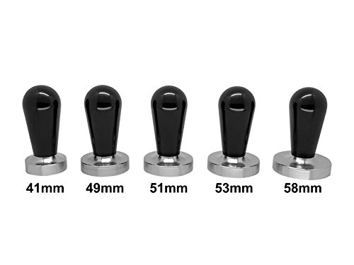 scarlet espresso | Tamper »Elegante« für Barista; mit ergonomischem Griff aus Aluminium und präzisionsgefertigter… – Bild 8