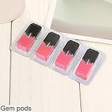 4 Pcs Professional Gem Pods for J-U-U-L