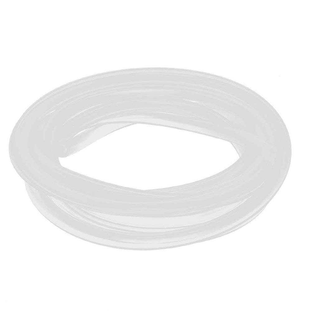 Yesallwas Silicone Tube 6mm X 8mm 5m 16.4ft Flexible Silicone Rubber Tubing Water Air Hose Pipe for Pump Transfer (6X8mm 5M)