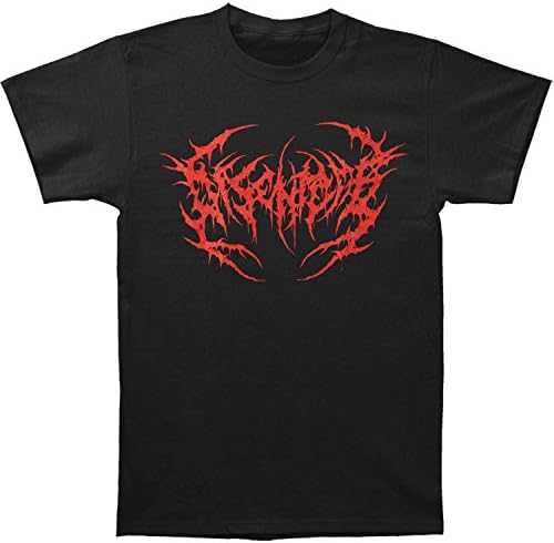 Men's Logo Red Ink T-Shirt Black