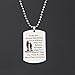 ENSIANTH Always Remember You are Braver Than You Believe Hand Stamped Necklace Keychain for Family Friend (to My Son)