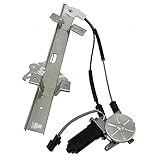 Drivers Front Power Window Lift Regulator with Motor Assembly Replacement for Dodge Mitsubishi MB641281