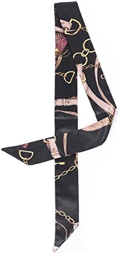Blyyasgi Lady Girls Bag Twilly Handbag Handle Ribbon Scarf Package Silk Band Fashion Hair Head Band (01)