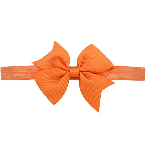 20pcs Baby Girls Headbands 4" Grosgrain Ribbon Hair Bows Headband Hair Band for Baby Girls Infants Toddlers Kids Teens - Thumbnail 7