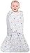 Halo Sleepsack Swaddle, Micro-fleece, Plus Signs, Multi, Newborn