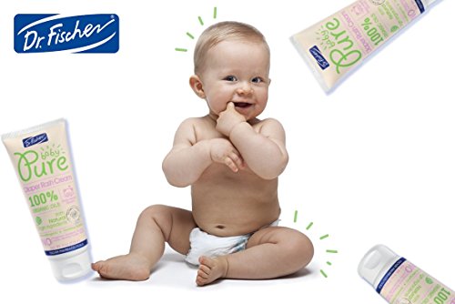 Pure Baby Diaper Rash Cream by Dr. Fischer with 100% Organic Oils & 98% Natural Origin Ingredients - Thumbnail 6