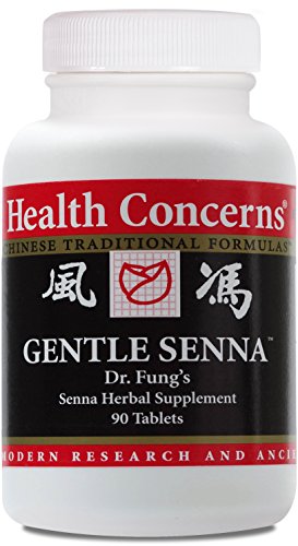Health Concerns - Gentle Senna - Dr. Fung's Senna Herbal Supplement - 90 Tablets