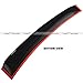 Remix Custom Rear Roof Window Visor Spoiler Wing for 2012-2015 Honda Civic 2DR Coupe