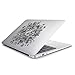 iCasso Removable Vinyl Decal Sticker Skin for Apple MacBook Pro Air Mac 13