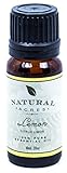 Lemon Essential Oil - 100% Pure Therapeutic Grade Lemon Oil by Natural Acres - 10ml
