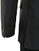 MONDAYSUIT Men's Modern Fit 2 or 3 Piece Suit Blazer Jacket Tux Vest & Trousers