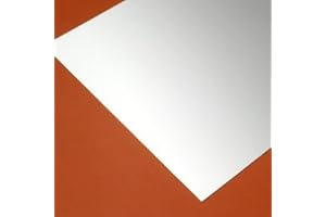 SIBE-R-PLASTIC SUPPLY White Styrene Thermoform Plastic Sheets 1/16" x 24" x 24" Sheets - 4 Piece Bundle