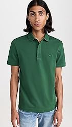 Lacoste mens Short Sleeve Paris Polo